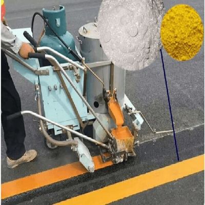 kaufen Dauerhafte Warmschmelzfarbe für die Straßenmarkierung mit 10% vorgemischtem Glas für den starken Verkehr Online-Herstellung