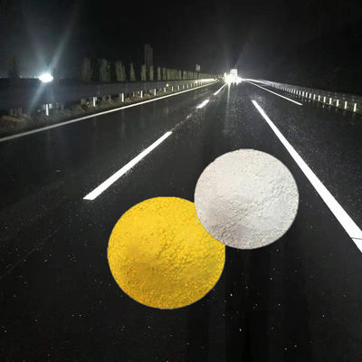 kaufen Schnelltrocknende thermoplastische Straßenmarkierungsfarbe mit anpassbarem Gehalt an Glasperlen für eine hohe reflektierende Sichtbarkeit Online-Herstellung