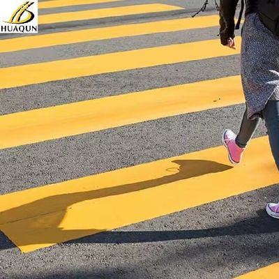 kaufen Klassische reflektierende Warmschmelzlinie Markierung Farbe 25% Glasperlen Thermoplastische Straßenmarkierung Farbe Online-Herstellung
