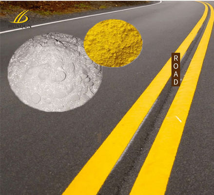 kaufen Straßenkantenfarbe Gelb weiße Farbe Verkehrsbeschichtung Pulver Thermoplastisch Heißschmelzende Straßenmarkierungsfarbe Online-Herstellung