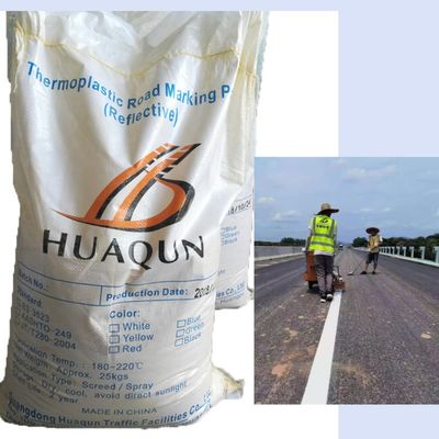 kaufen Hochreflexive und langlebige thermoplastische Straßenmarkierungsfarbe zur Straßenmarkierung mit Glasperlen Online-Herstellung