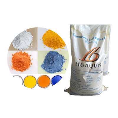 Hochsichtbare Thermoplastische Fahrbahnmarkierungsfarbe Weiß und Gelb