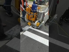 Schwingung heiß schmelzende Beschichtung 20% Glasperlen Thermoplastische Straßenmarkierung Farbe