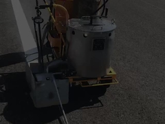 Umweltfreundliche Thermoplastische Reflektionsfarbe, heiß schmelzende weiße Straßenmarkierungsfarbe