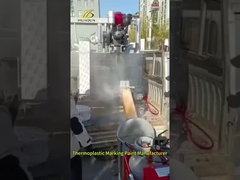 Afrika beliebte reflektierende Thermoplastische Straßenmarkierung Farbe Thermoplastische Markierungsmaterialien