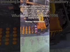 Gelb-weiße konvexe thermoplastische Farbe