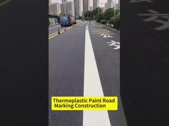 BS 3262 Thermoplastfarben, die für langlebige Straßenmarkierungen an Asphalt und Beton haften