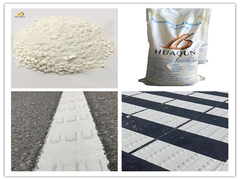 Weiße konvexe thermoplastische Farbe