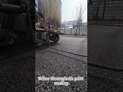 Gelbe thermoplastische Farbe