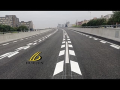 Verkehrsreflexive Warmschmelzfarbe kundenspezifische Standard-Thermoplastfarbe