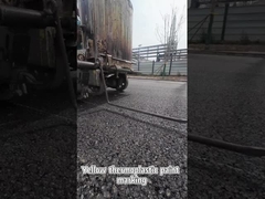 Thermoplastischer Lack Gelbes Pulver Markierung