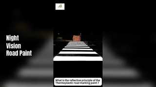 Was ist das reflektierende Prinzip der thermoplastischen Straßenmarkierungsfarbe?